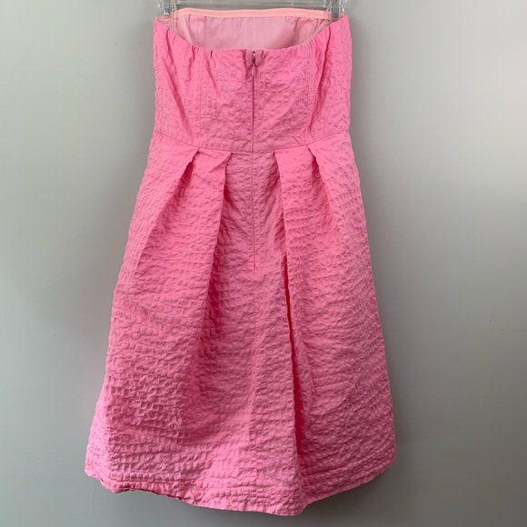 J. Crew Factory Lorelei Deco dot strapless dress - Picture 4 of 6